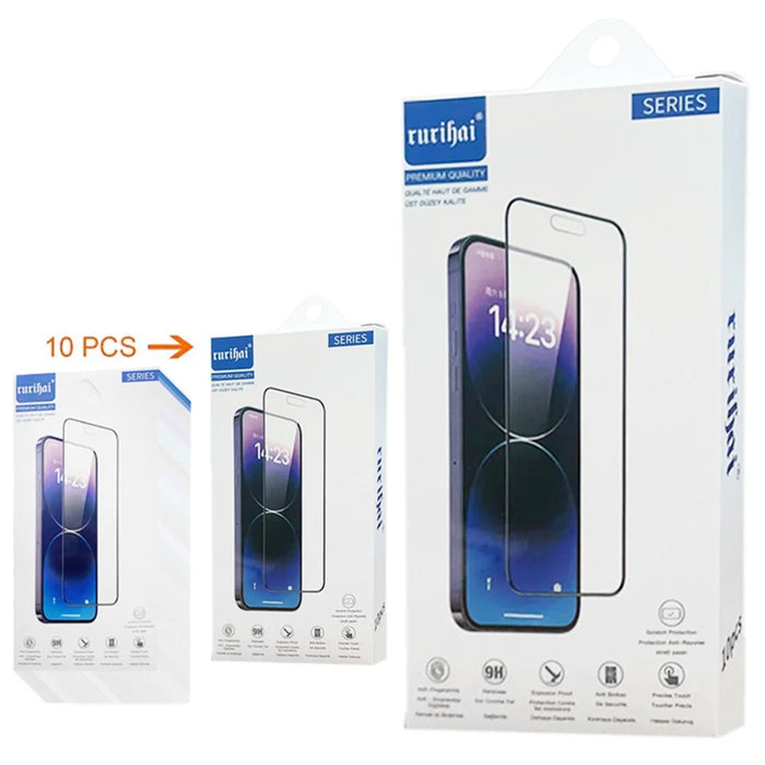 RURIHAI 10Pcs For Realme Narzo 70 Pro 5G Film Secondary Hardening 2.5D Screen Protector - 7