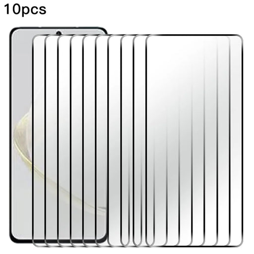 RURIHAI 10Pcs For Huawei nova 12 SE 4G Film AB Glue Secondary Hardening 0.26mm Screen Protector - 1