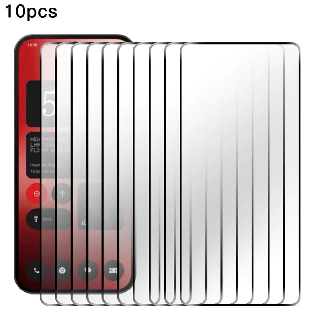 RURIHAI 10Pcs For Nothing Phone (2a) Plus / Phone (2a) Screen Protector Ultra Resistant High Aluminum-Silicon Glass Film - 1