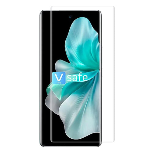 RURIHAI For vivo V30 5G / V30 Pro 5G UV Liquid CSG Glass Screen Protector Support Fingerprint Unlock - 1