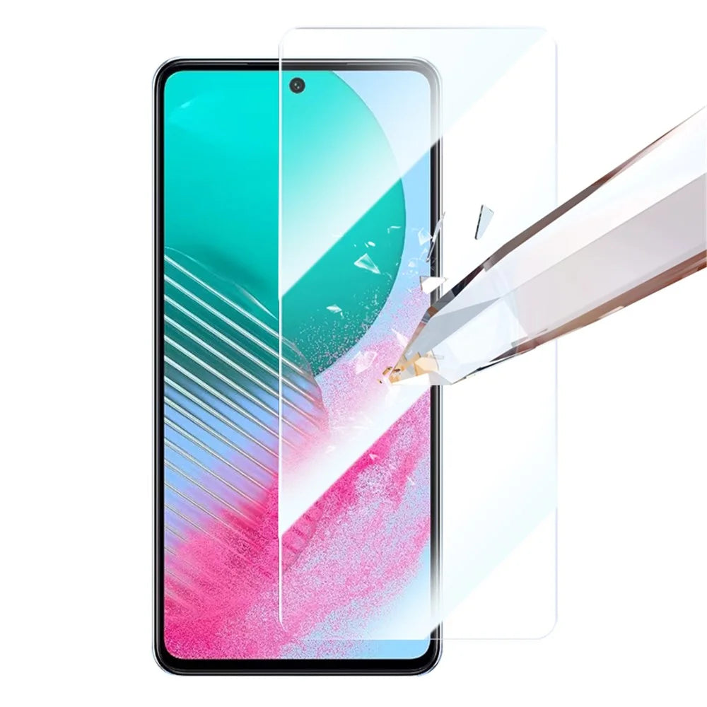 RURIHAI For Samsung Galaxy M55 5G / C55 5G / F55 5G Screen Protector 2.5D Ultra Clear Full Glue Screen Film - 3