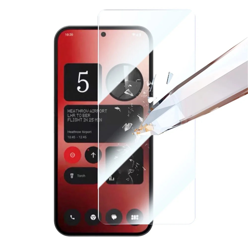 RURIHAI For Nothing Phone (2a) Plus / Phone (2a) Screen Protector 2.5D High Aluminium-Silicon Glass Scratchproof Film - 3