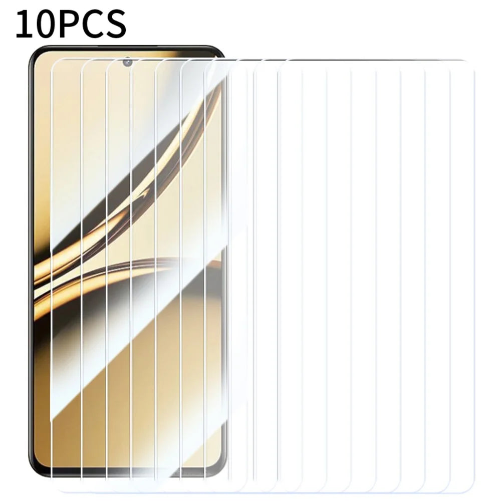 RURIHAI 10Pcs For Realme Narzo 70 Pro 5G Screen Protector 0.26mm Transparent High Aluminium-silicon Glass Film - 1