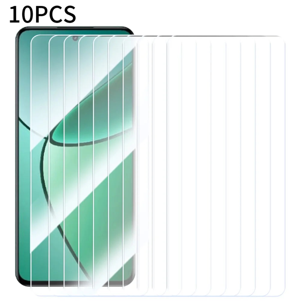 RURIHAI 10Pcs For Realme 12 4G / 12+ 5G Film 0.26mm High Auminium-Silicon Glass Bubble-Free Screen Protector - 1