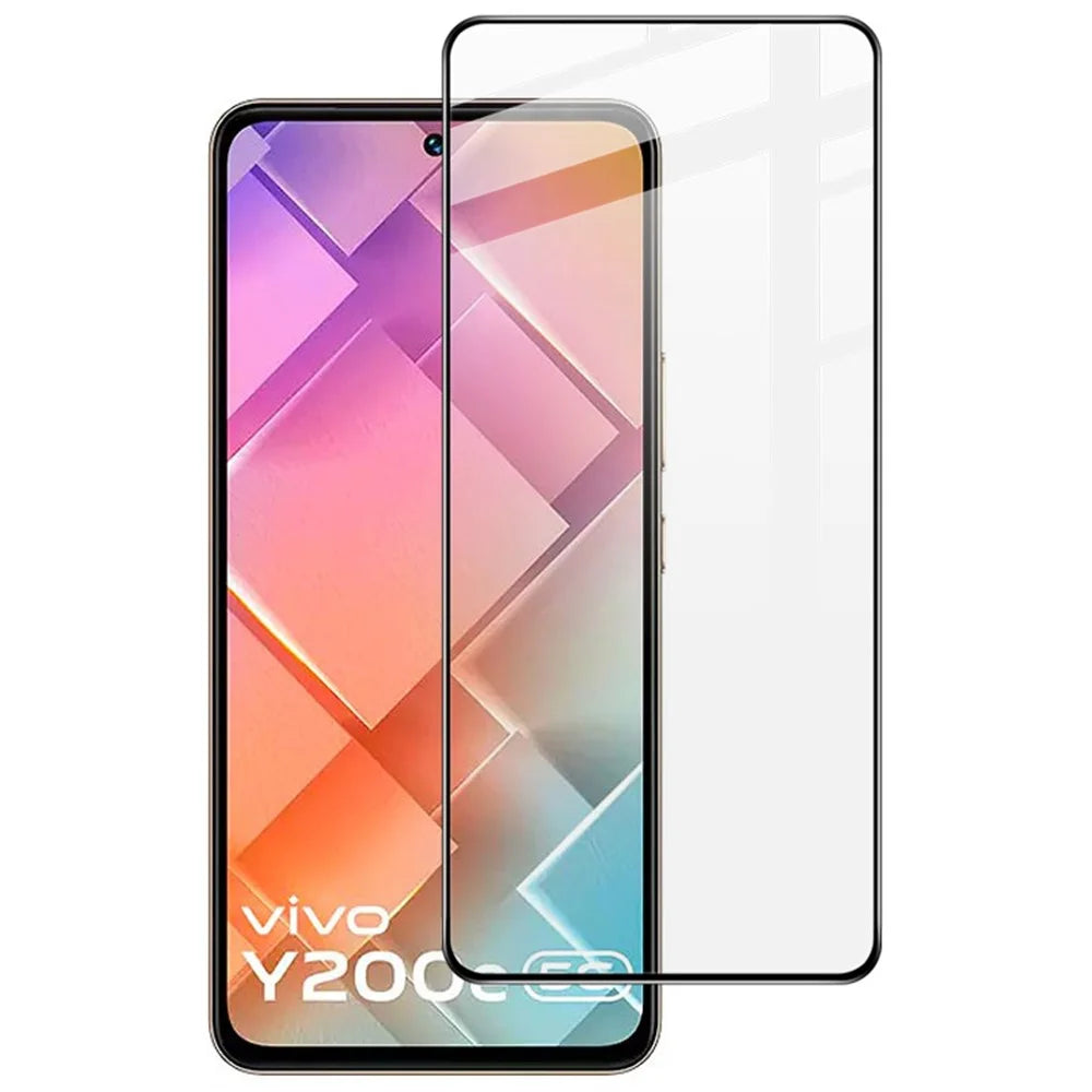 IMAK Pro+ Series For vivo Y200e 5G / Y100 5G (Indonesia) / V30 Lite 5G Screen Protector Full Cover Tempered Glass Film - 1