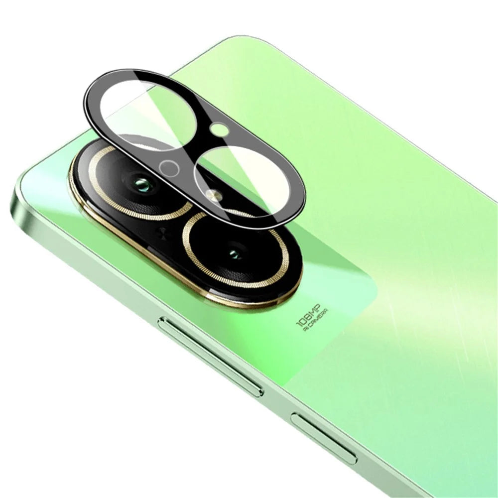 IMAK For Realme C67 4G Camera Lens Protector Anti-Scratch Tempered Glass Lens Film (Black Version) - 3