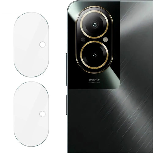 IMAK 2Pcs  /  Set for Realme C67 4G Lens Cover Film Tempered Glass HD Clear Camera Lens Protector - 1