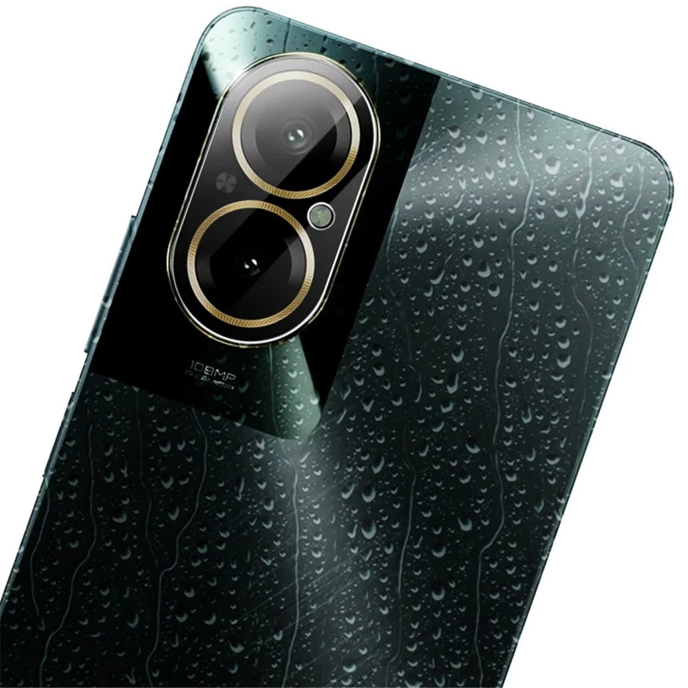 IMAK 2Pcs  /  Set for Realme C67 4G Lens Cover Film Tempered Glass HD Clear Camera Lens Protector - 6