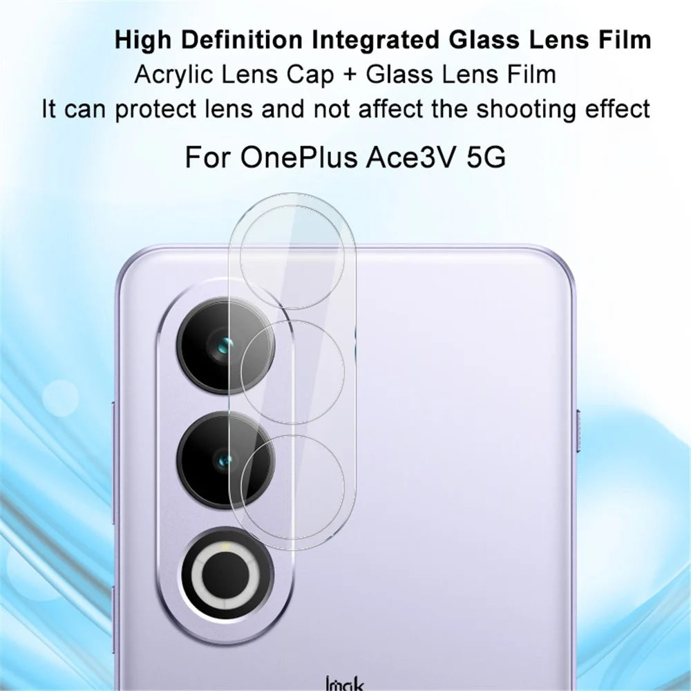 IMAK For OnePlus Ace 3V 5G Camera Lens Protector + Acrylic Lens Cap Tempered Glass Lens Film - 2
