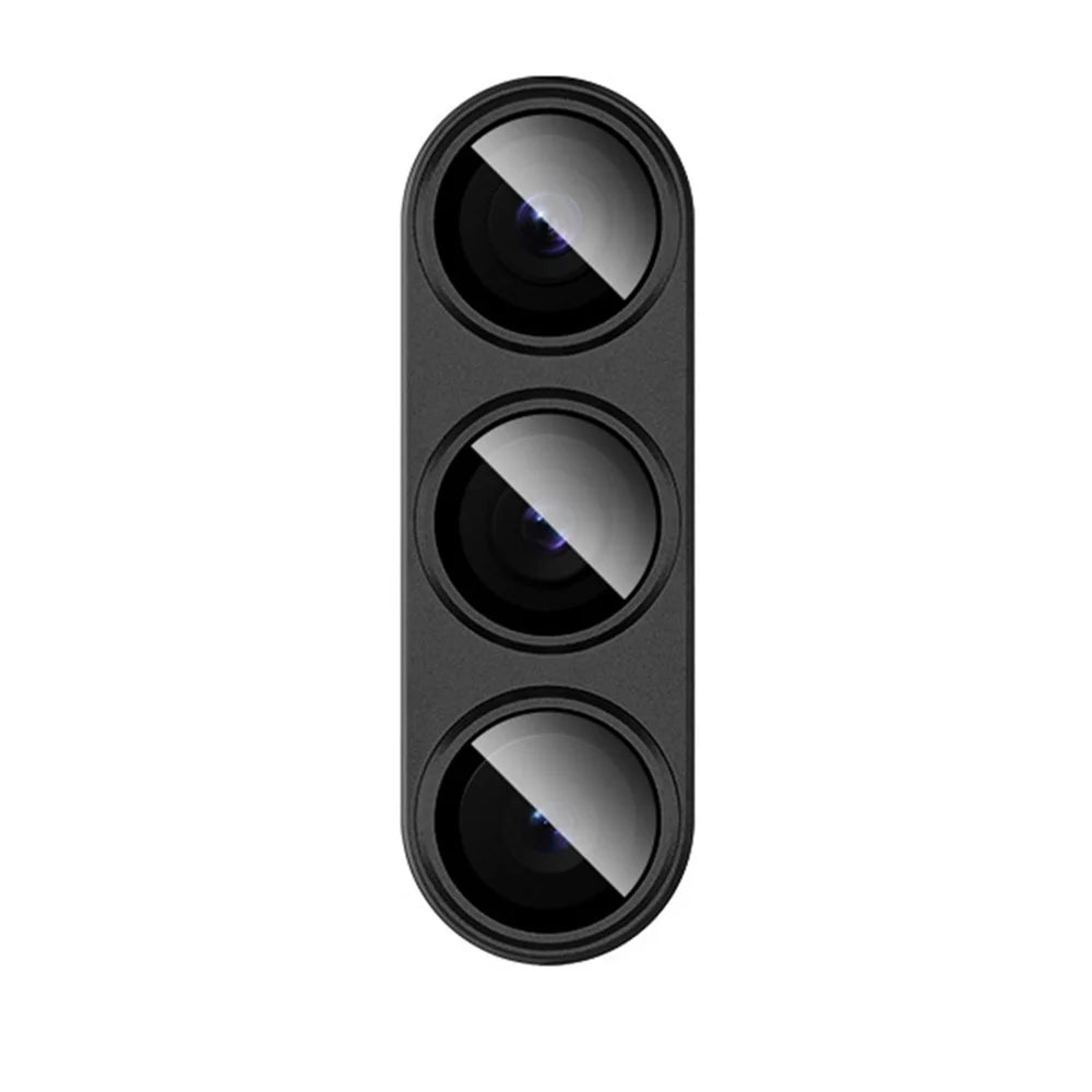 IMAK For Samsung Galaxy S24+ Camera Lens Protector Metal+Tempered Glass Phone Rear Lens Film - Black - 6