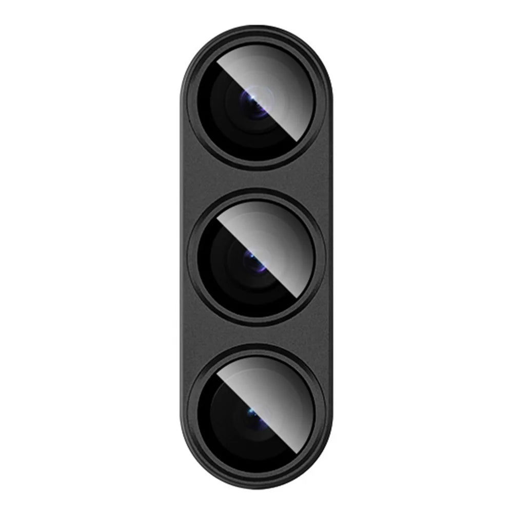 IMAK For Samsung Galaxy S24 Camera Lens Protector Anti-Scratch Metal+Tempered Glass Lens Film - Black - 5