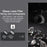 IMAK For Google Pixel 7 5G Camera Lens Protector Shockproof Metal+Tempered Glass Lens Film - 6