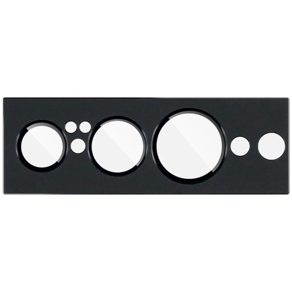 IMAK For Google Pixel 7 Pro 5G  Lens Film Metal+Tempered Glass Back Camera Lens Protector - Black - 3