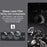 IMAK For Google Pixel 7 Pro 5G  Lens Film Metal+Tempered Glass Back Camera Lens Protector - Black - 6