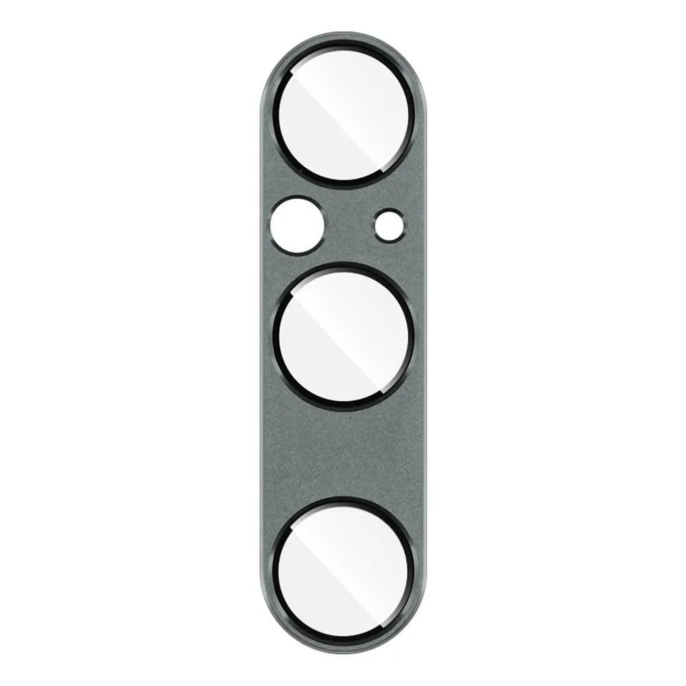 IMAK For Sony Xperia 1 V Metal+Tempered Glass Lens Film Camera Lens Protector - Green - 3
