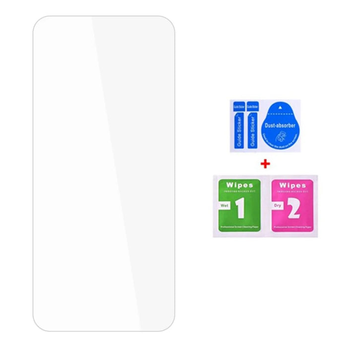 50Pcs Phone Screen Protector for Nothing Phone (2a) Plus / Phone (2a) Super Clear Tempered Glass Film (No Package, with Wipes Set, Dust-absorber, Guide Sticker) - 2