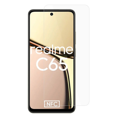 AMORUS For Realme C65 4G Screen Protector High Aluminum-silicon Glass Anti-explosion Film - 1