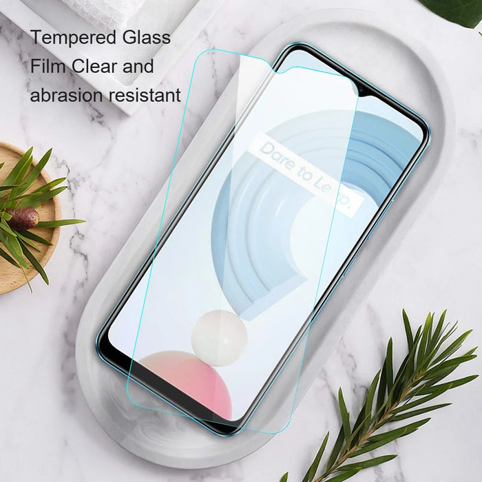 AMORUS For Realme C65 4G Screen Protector High Aluminum-silicon Glass Anti-explosion Film - 5