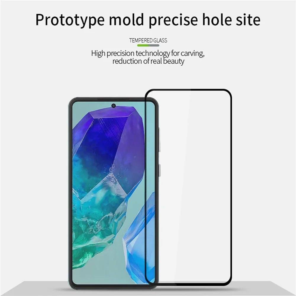 MOFI JK Series-1 for Samsung Galaxy M55 5G / C55 5G / F55 5G Full Screen Protector High Aluminum-Silicon Glass 2.5D Film - 7