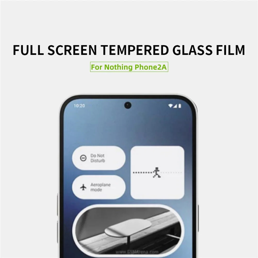 MOFI JK Series-1 for Nothing Phone (2a) Plus / Phone (2a) Screen Protector Full Glue High Aluminum-Silicon Glass Anti-Scratch Film - 3