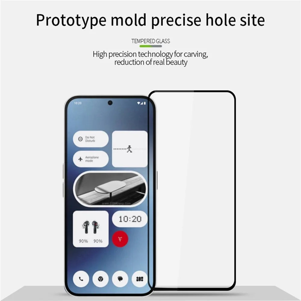 MOFI JK Series-1 for Nothing Phone (2a) Plus / Phone (2a) Screen Protector Full Glue High Aluminum-Silicon Glass Anti-Scratch Film - 7