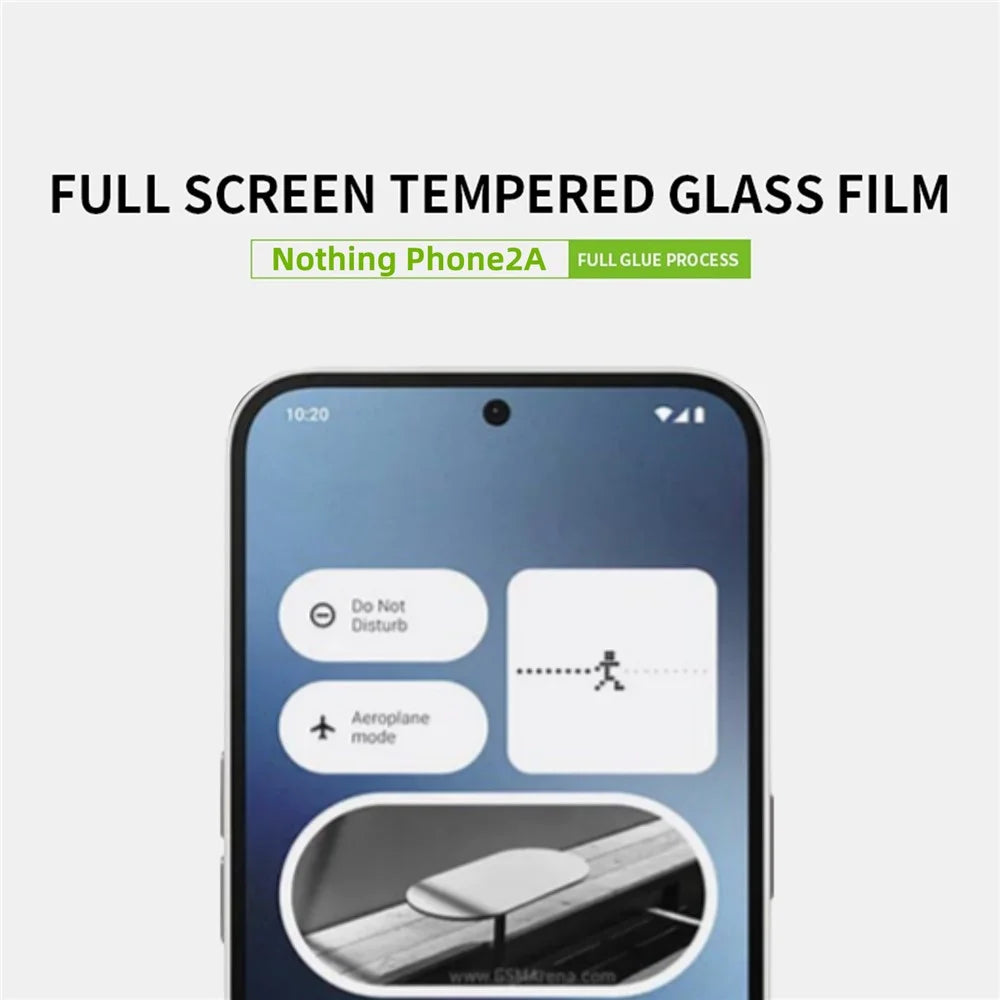 PINWUYO JK Series-2 Screen Protector for Nothing Phone (2a) Plus / Phone (2a) Anti-Scratch High Aluminum-Silicon Film - 3