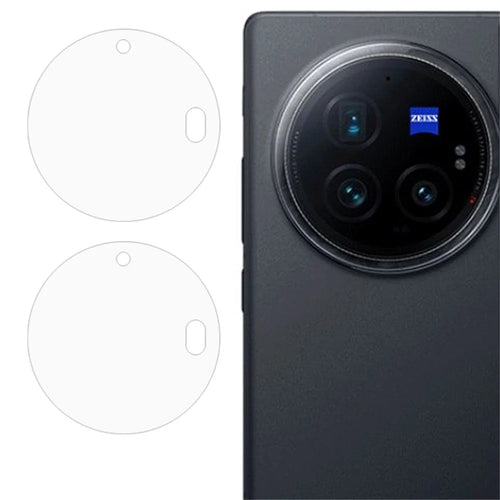 2PCS For vivo X Fold3 Camera Lens Protector High Definition Tempered Glass Lens Film - 1