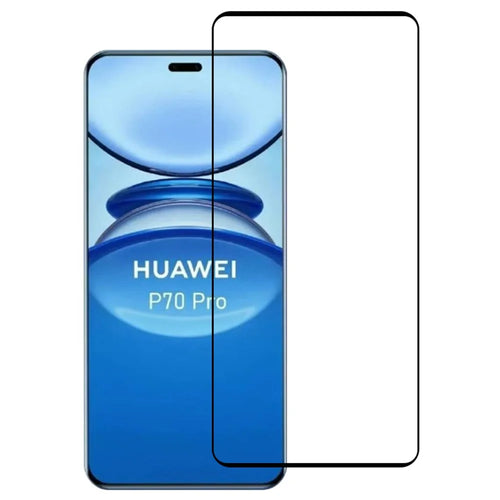 For Huawei Pura 70 Pro / Pura 70 Pro+ / Pura 70 Ultra Curved Side Glue Screen Protector Silk Printing High Aluminum-silicon Glass Film - 1
