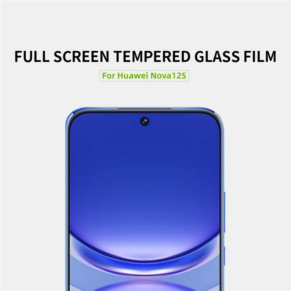 MOFI JK Series-1 for Huawei nova 12s 4G / nova 11 / nova 12 Lite 4G Screen Protector High Aluminum-silicon Glass Full Glue Film - 3