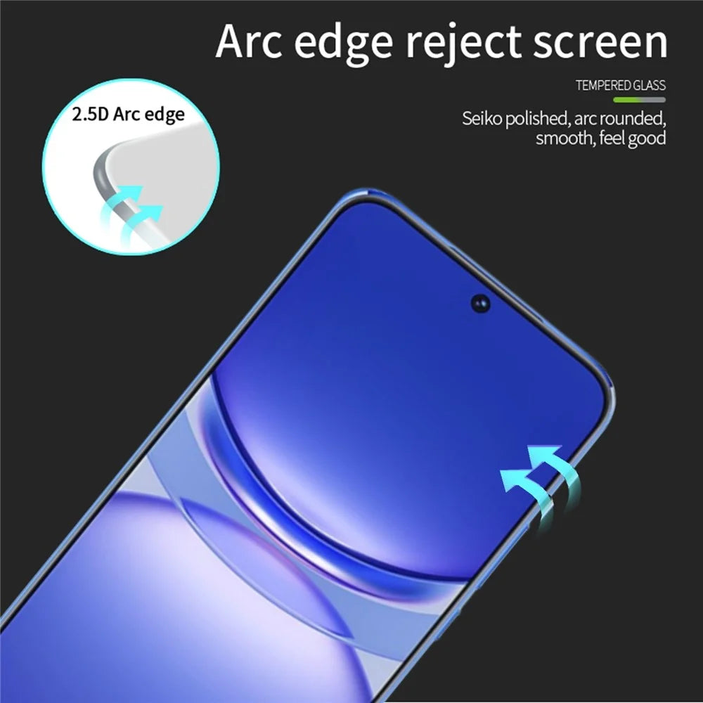 MOFI JK Series-1 for Huawei nova 12s 4G / nova 11 / nova 12 Lite 4G Screen Protector High Aluminum-silicon Glass Full Glue Film - 6