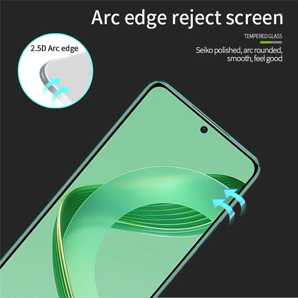 MOFI JK Series-1 for Huawei nova 12 SE 4G Screen Protector 2.5D Arc Edge Full Glue Film - 6