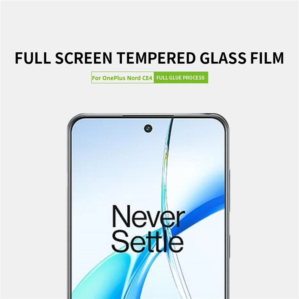 PINWUYO JK Series-2 for OnePlus Nord CE4 5G Screen Protector High Aluminum-silicon Glass HD Clear Film - 3
