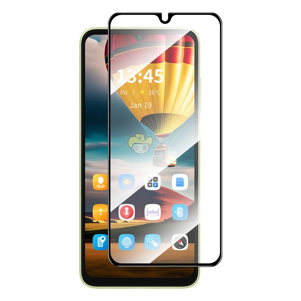 ENKAY HAT PRINCE for TECNO Pop 6 4G Silk Printing HD Clear Full Glue Full Screen Protector - 1