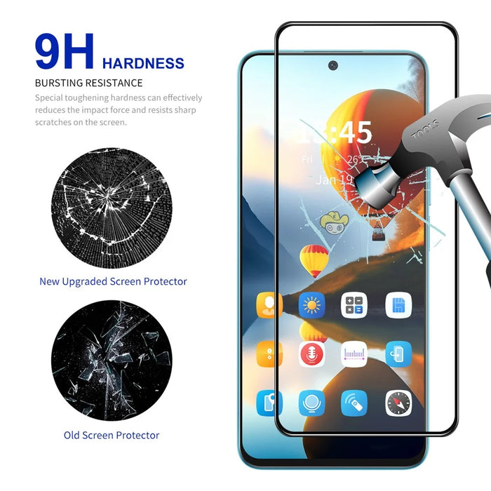 ENKAY HAT PRINCE 10Pcs for TECNO Camon 19 / Camon 19 Pro 5G Screen Protector 2.5D Edge High Aluminium-Silicon Glass Film - 3