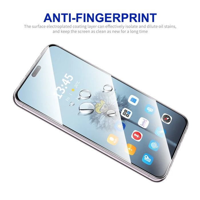 ENKAY HAT PRINCE 5Pcs for Honor X50i+ 5G Full Screen Protector Silk Printing High Aluminium-silicon Glass Film - 5