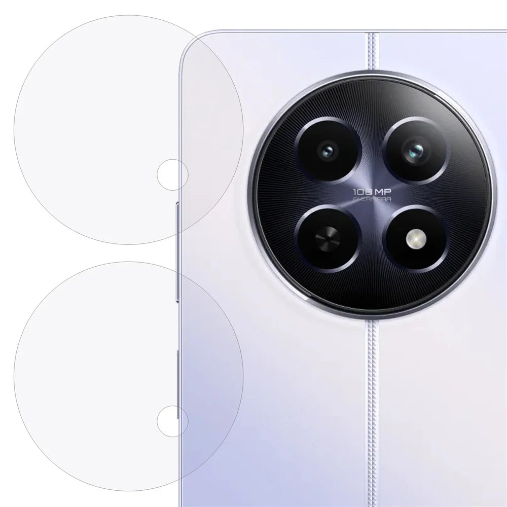 2PCS For Realme 12 5G / 12X 5G /  C65 5G Camera Lens Protector Scratchproof Tempered Glass Lens Film - 1