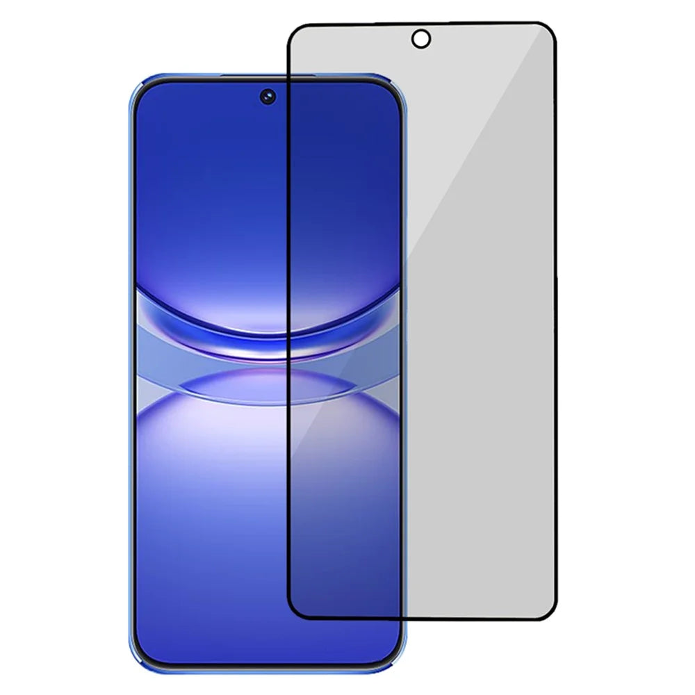 For Huawei nova 12s 4G / nova 11 / nova 12 Lite 4G Anti-Spy Tempered Glass Screen Protector Full Glue Silk Printing Film - 1
