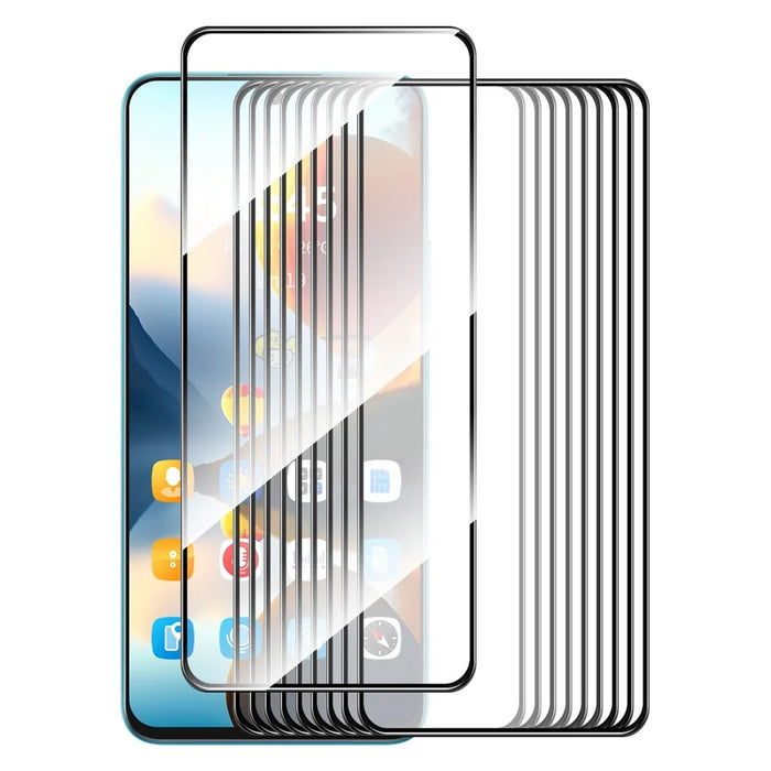 ENKAY HAT PRINCE 10Pcs for OnePlus 10R 5G Screen Protector 2.5D Edge High Aluminium-silicon Glass Film - 1