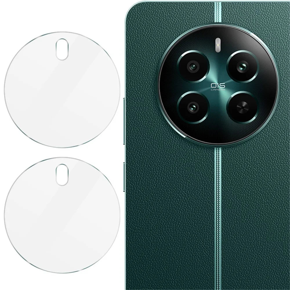 IMAK 2Pcs / Set For Realme 12 4G / 12+ 5G Phone Camera Lens Protector Tempered Glass Lens Cover Film - 1