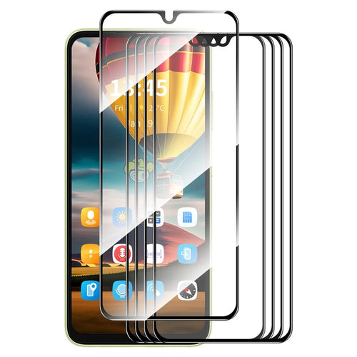 ENKAY HAT PRINCE 5Pcs for Nokia C31 4G Screen Protector Anti-Shatter 0.26mm 2.5D High Aluminium-silicon Glass Film - 1