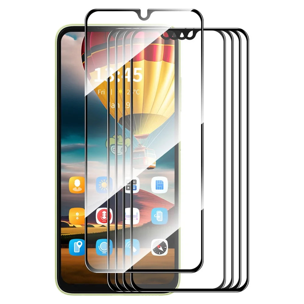 ENKAY HAT PRINCE 5Pcs for Nokia C31 4G Screen Protector Anti-Shatter 0.26mm 2.5D High Aluminium-silicon Glass Film - 1