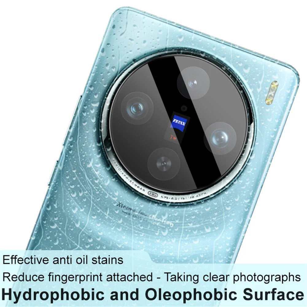 IMAK For vivo X100 Pro 5G / X100s Pro 5G Camera Lens Protector Scratch-Proof Tempered Glass Lens Film (Black Version) - 3