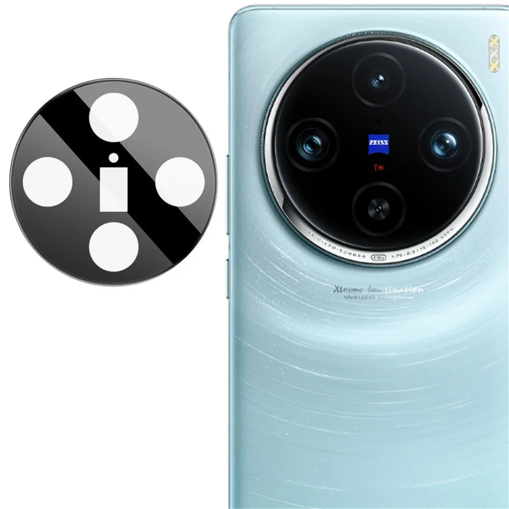 IMAK For vivo X100 Pro 5G / X100s Pro 5G Camera Lens Protector Scratch-Proof Tempered Glass Lens Film (Black Version) - 5