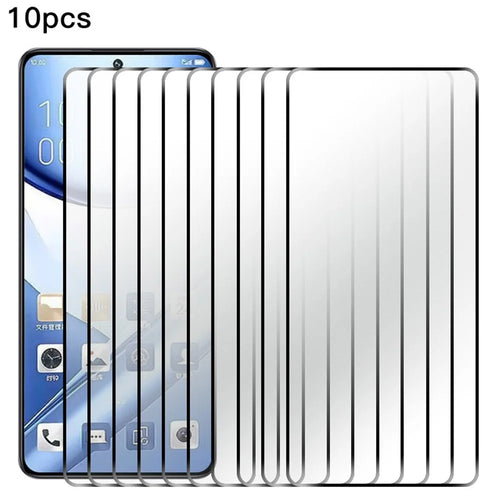 RURIHAI 10Pcs For ZTE Axon 60 Ultra Screen Protector Clear High Aluminum-silicon Glass Film - 1
