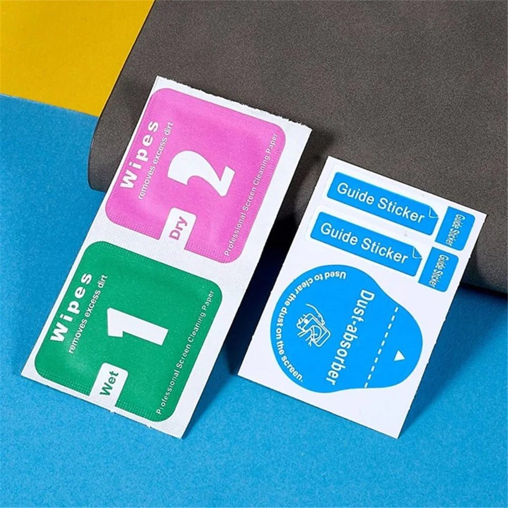 RURIHAI 10Pcs For ZTE Axon 60 Ultra Screen Protector Clear High Aluminum-silicon Glass Film - 7
