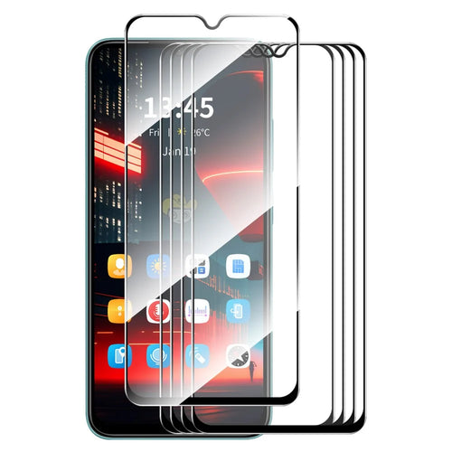 ENKAY HAT PRINCE 5Pcs for Samsung Galaxy Xcover7 Full Screen Protector Silk Printing 0.26mm Film - 1