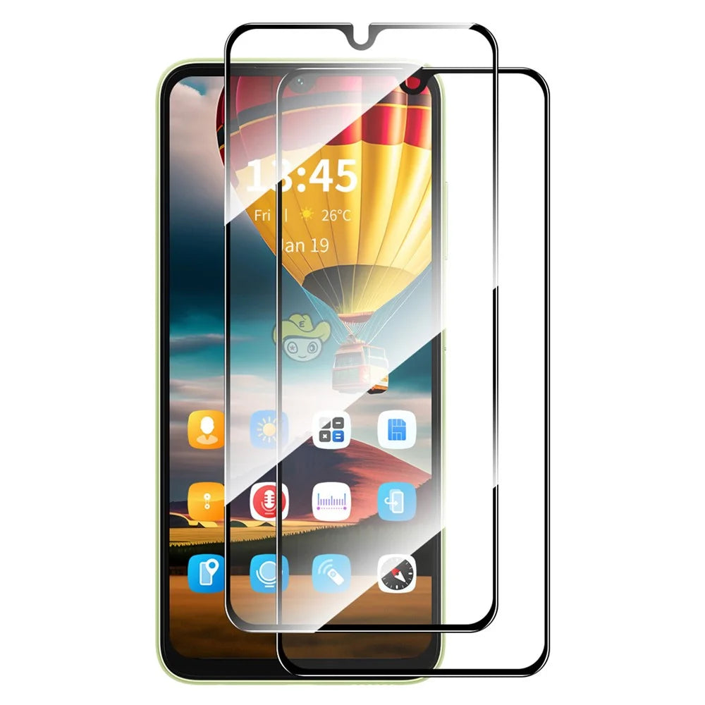 ENKAY HAT PRINCE 2Pcs for Samsung Galaxy F15 5G / M15 5G Full Screen Protector Silk Printing 0.26mm 9H Hardness Film - 1