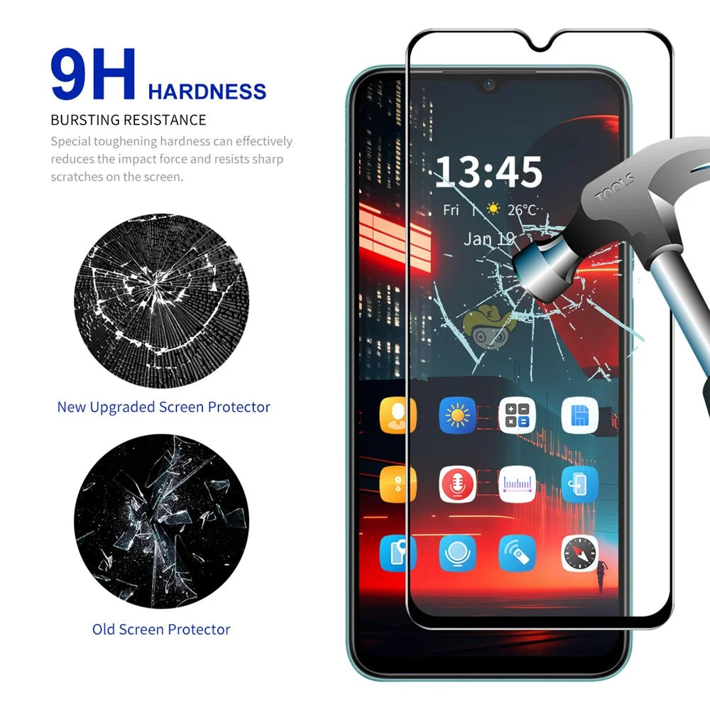 ENKAY HAT PRINCE 10Pcs for Realme Narzo 50 5G Screen Protector 9H Hardness Silk Printing 0.26mm Film - 3