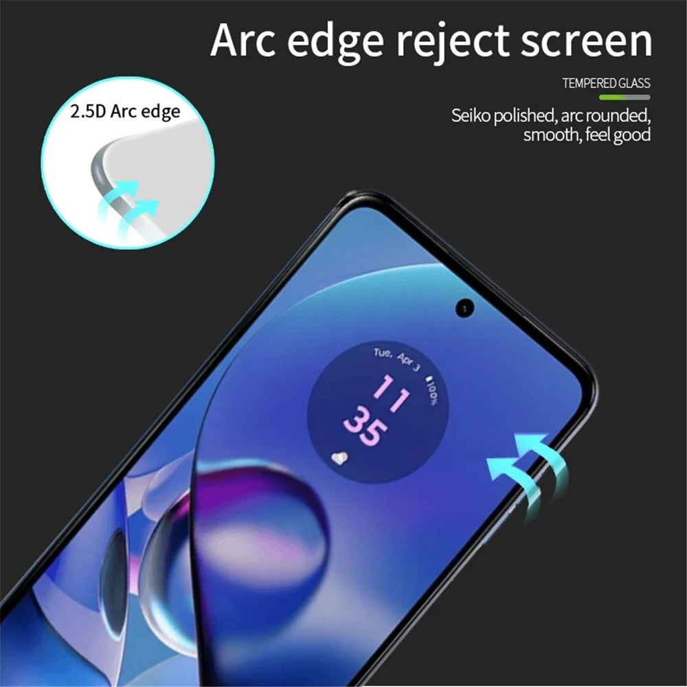 MOFI JK Series-1 for Motorola Moto G64 5G Screen Protector Full Flue Anti-explosion Screen Film - 6