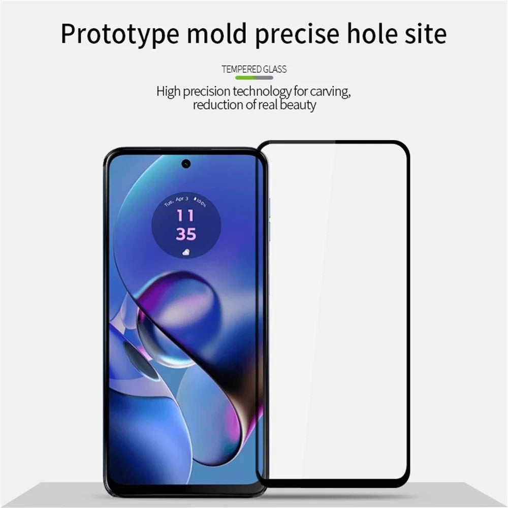 MOFI JK Series-1 for Motorola Moto G64 5G Screen Protector Full Flue Anti-explosion Screen Film - 7